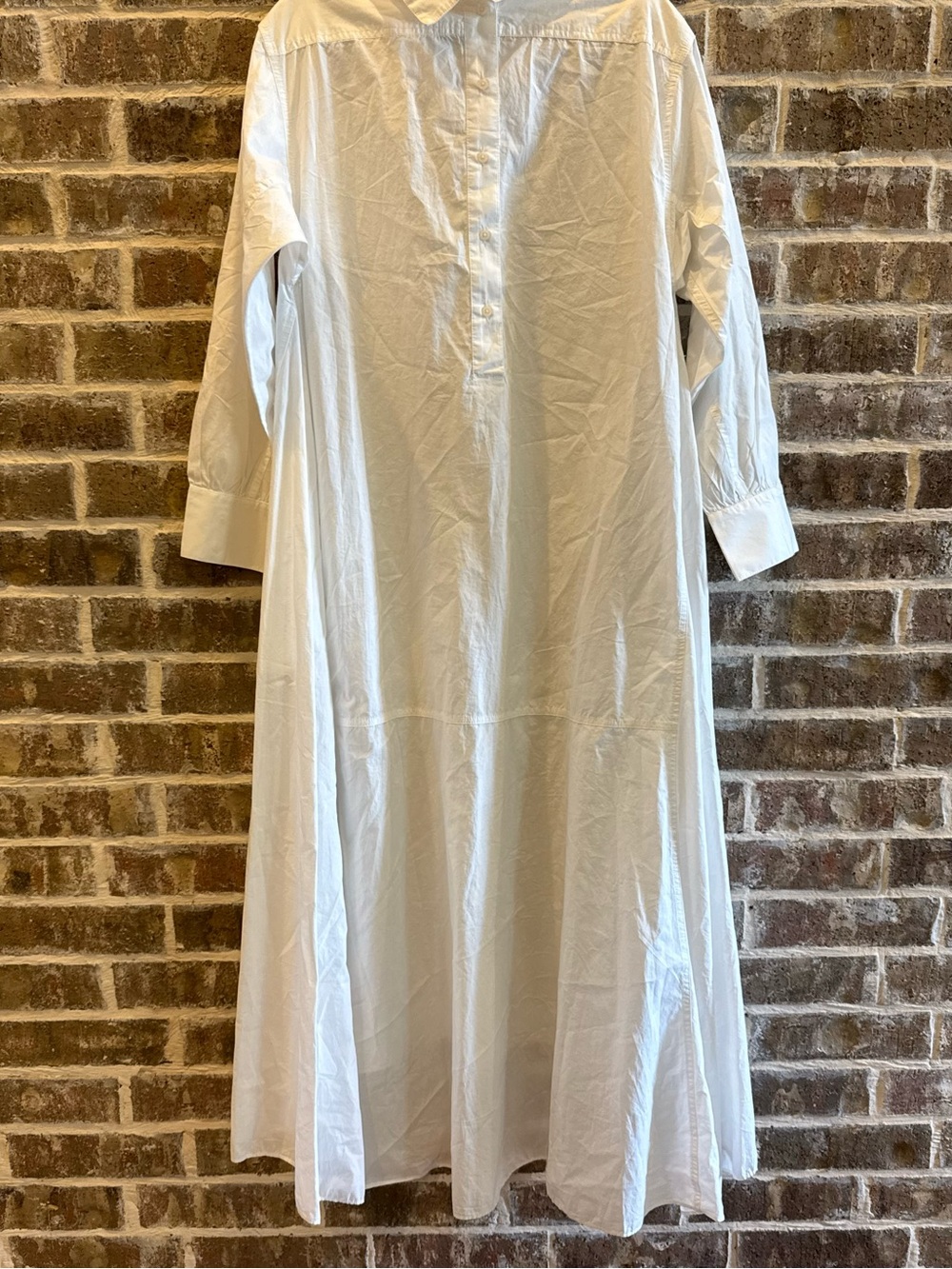 Anthropologie Long Sleeve Maxi Shirt  Dress.